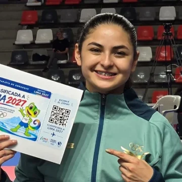 Sol Sandoval gana bronce en los Juegos Suramericanos y se clasifica a los Panamericanos de Lima 2027